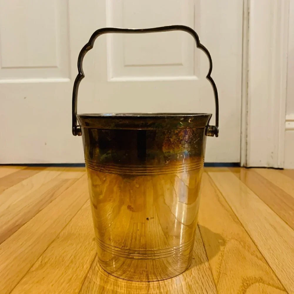 Vintage Lappas Silverplate Ice Bucket Small